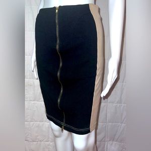 Like An Angel Tan and Black Skirt